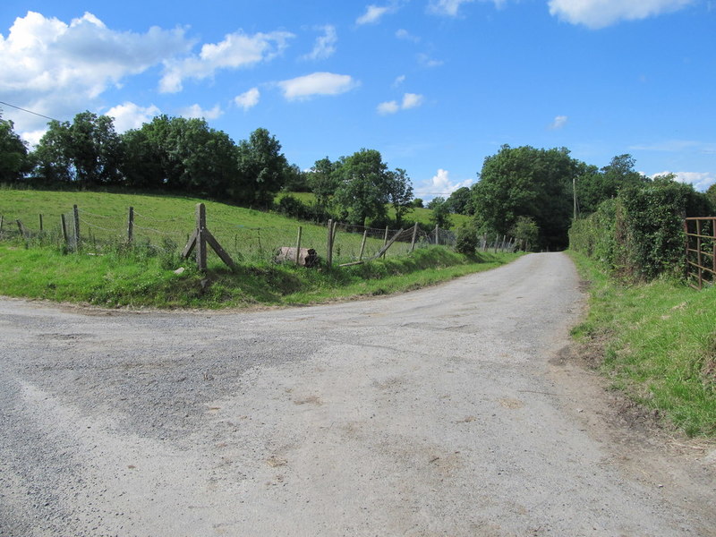 Road Leading To Farms In The Townland Of Eric Jones Cc By Sa 2 0