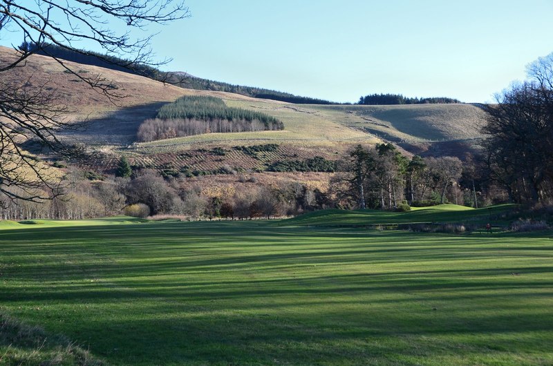 A Quiet Day On The Course Cardrona Jim Barton Cc By Sa 2 0