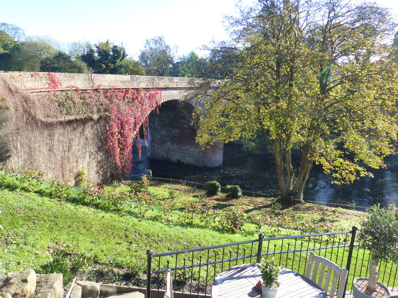 Overton Bridge From The Grounds Of The Ruth Sharville Cc By Sa 2 0