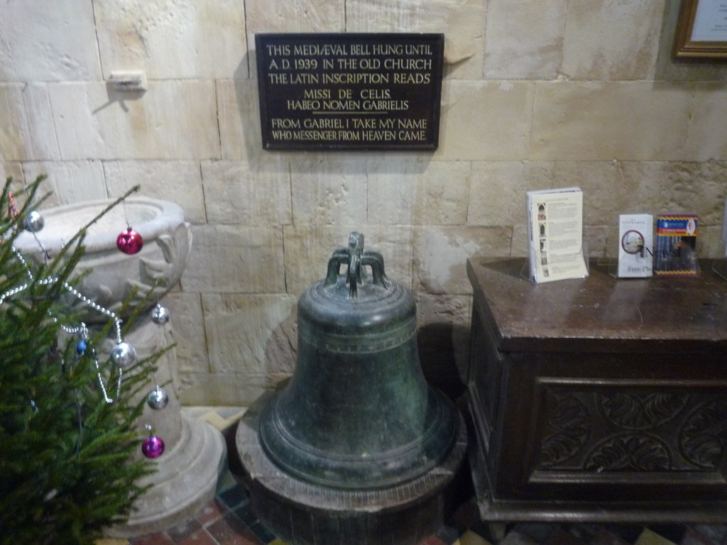 Bell Inside Christ Church Llanwarne Fabian Musto Cc By Sa