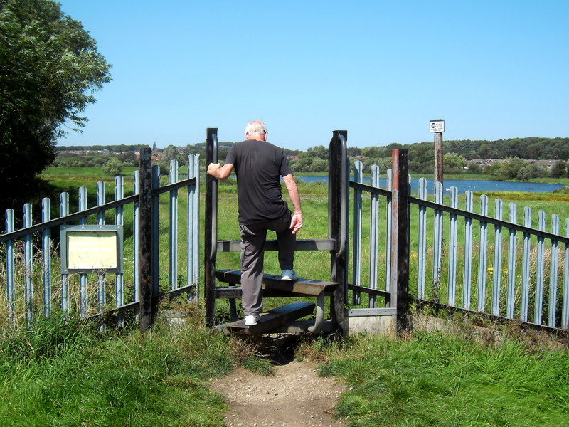 Crossing The Stile At Allerton Bywater Derek Dye Cc By Sa 2 0