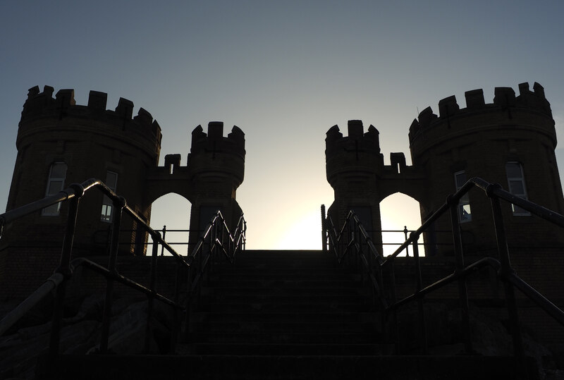 Silhouetted Towers Andy Beecroft Cc By Sa 2 0 Geograph Britain And