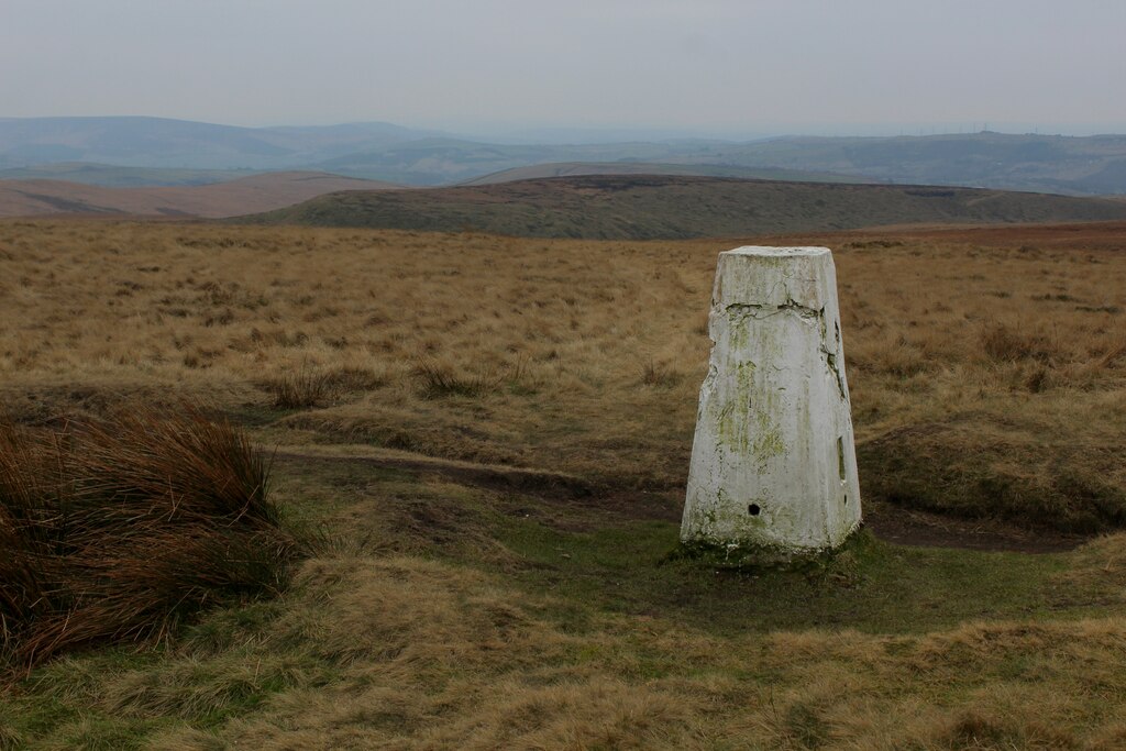 Trig Point On White Hill Chris Heaton Cc By Sa 2 0 Geograph