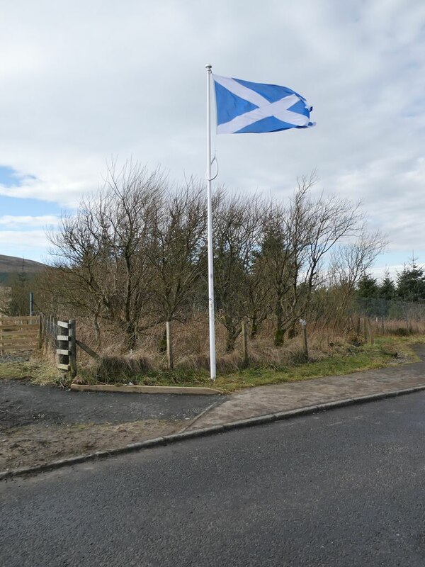 St Andrew S Flag Oliver Dixon Cc By Sa 2 0 Geograph Britain And