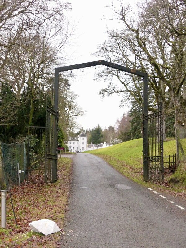 Gate Barony Castle Hotel Richard Webb Cc By Sa 2 0 Geograph