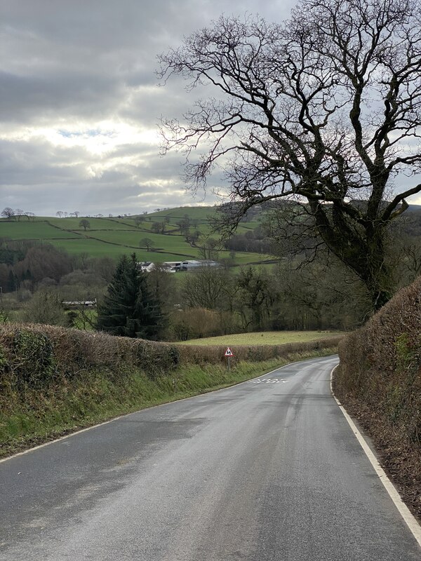 Road Towards Abergorlech Alan Hughes Cc By Sa Geograph Britain