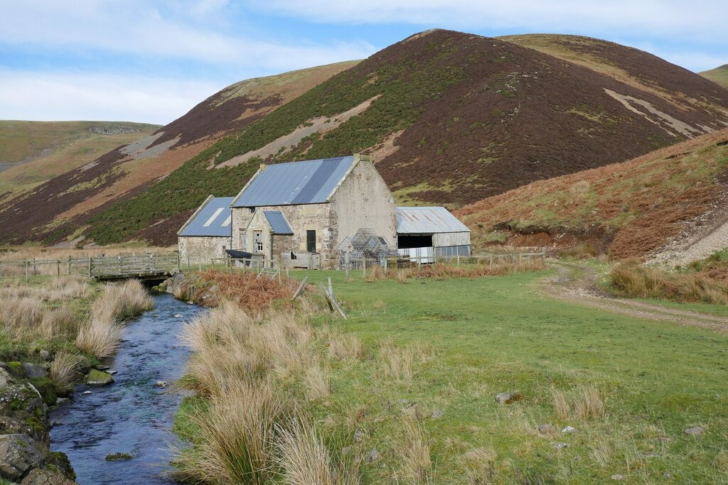 An Old Farmhouse By The Heatherhope Burn James T M Towill Cc By Sa 2