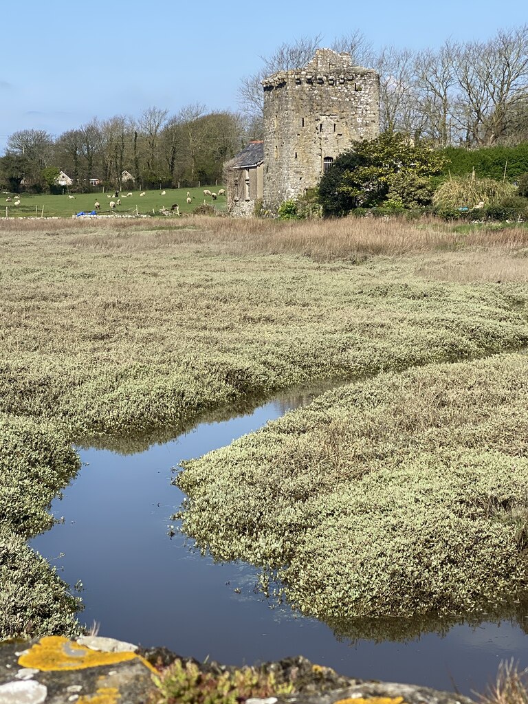 Tower House Across The Saltmarsh Alan Hughes Cc By Sa 2 0 Geograph