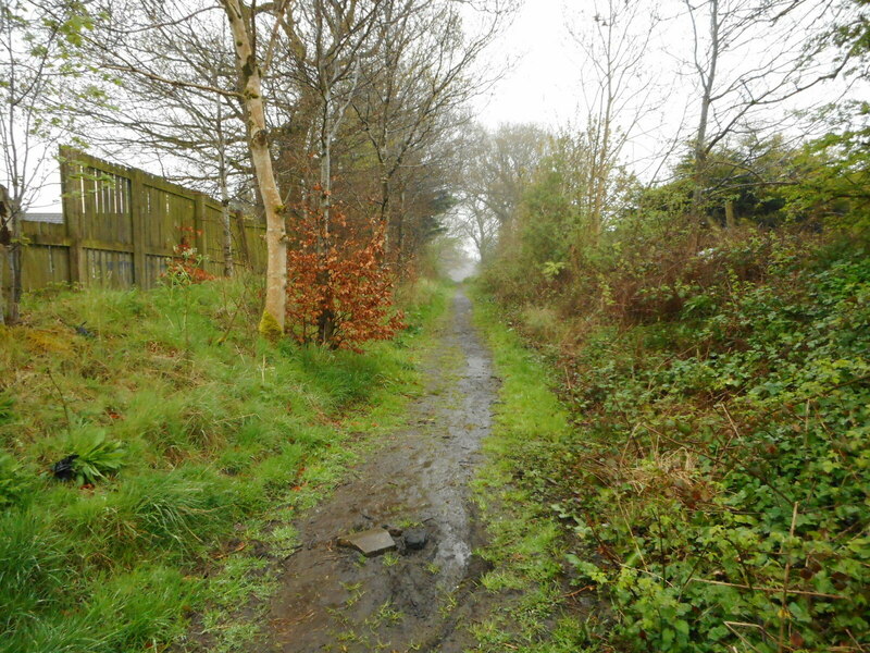 Track Just Off Grahamston Road Richard Sutcliffe Cc By Sa 2 0