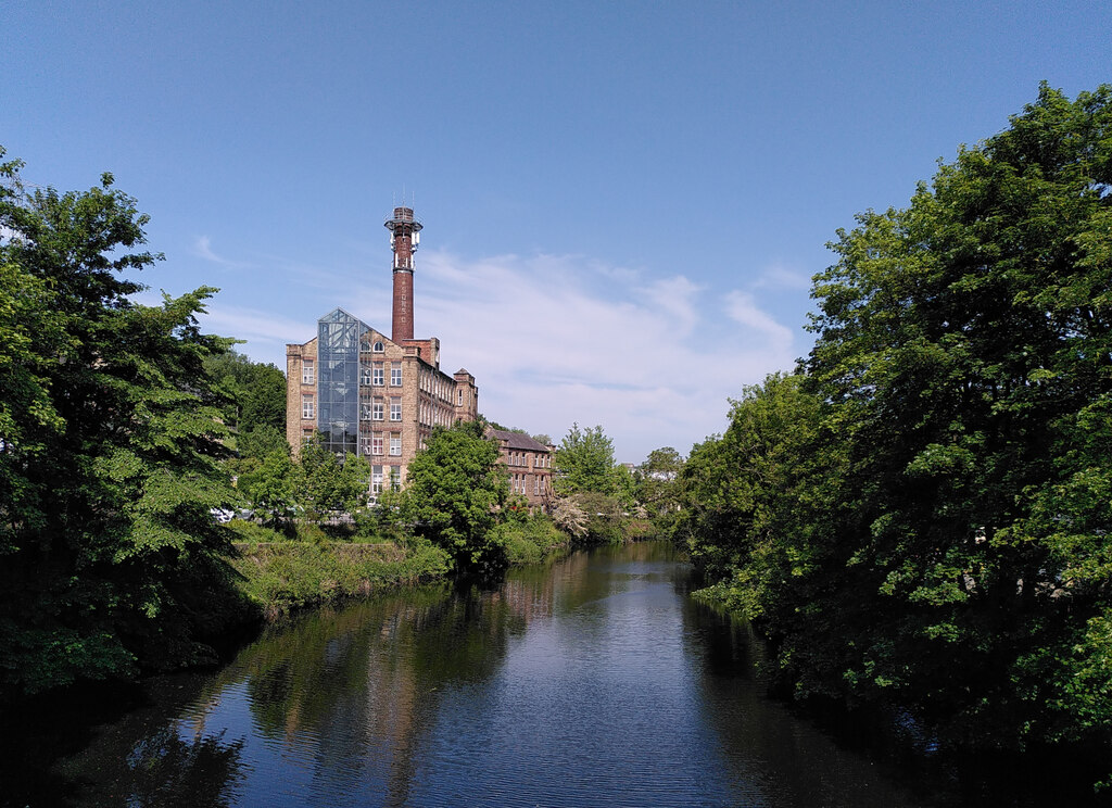 The River Calder Seen From Cooper Habiloid Cc By Sa 2 0