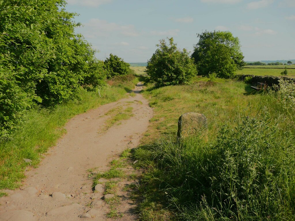 Footpath Leaving A Five Way Humphrey Bolton Cc By Sa