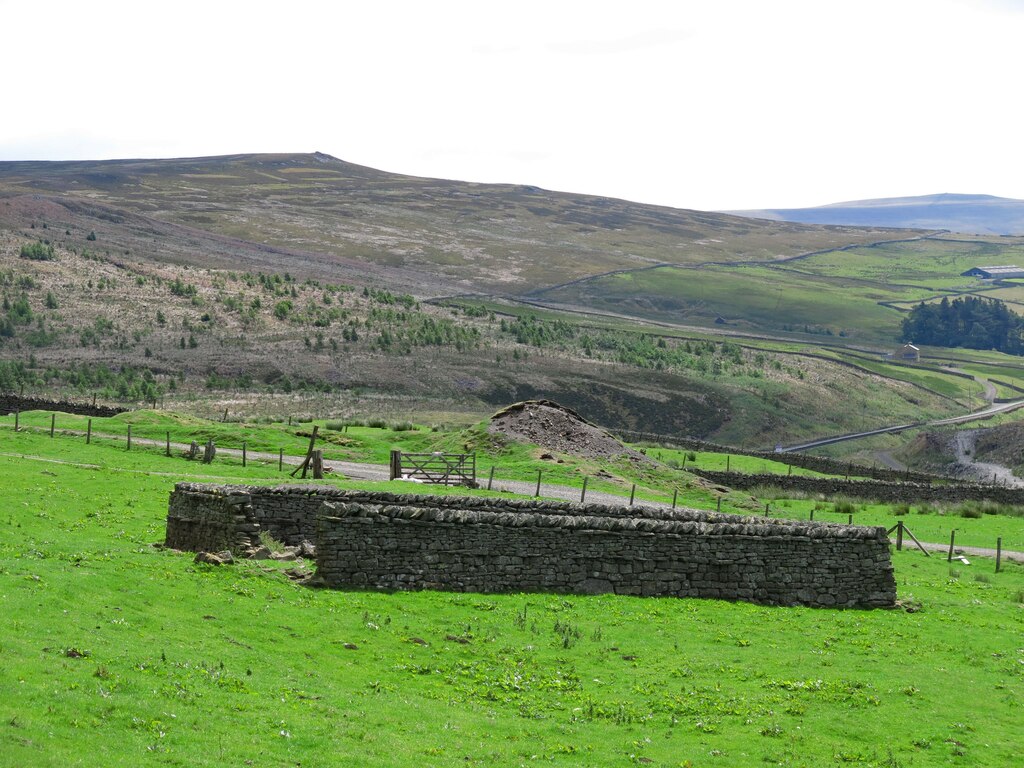 Sheepfold In The Head Of Weardale Below Mike Quinn Cc By Sa