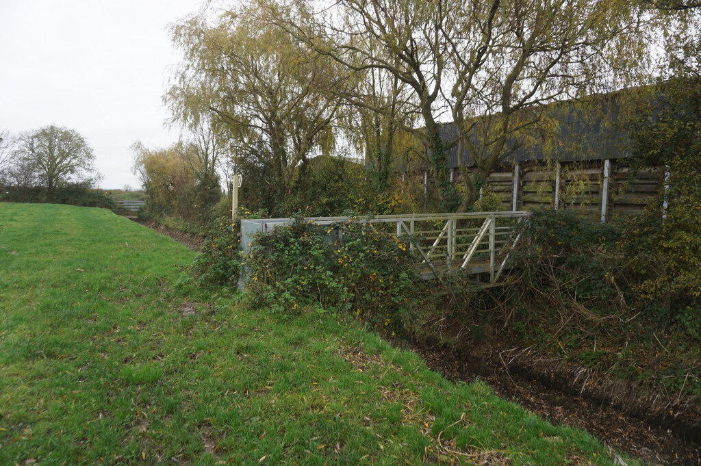 Footbridge Near Ebdon Court Farm Ian S Cc By Sa Geograph