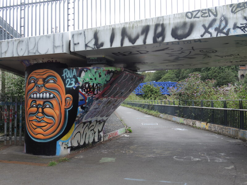 Brightening The Bridge To Nowhere Neil Owen Cc By Sa Geograph