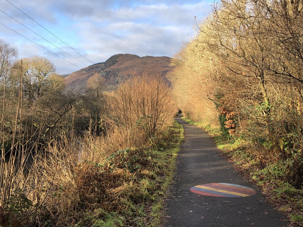 Railway Trackbed Aberfoyle Richard Webb Cc By Sa 2 0 Geograph