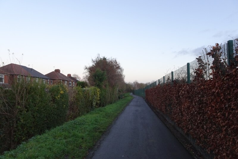 Cycle Path To Hob Moor Ds Pugh Cc By Sa Geograph Britain And