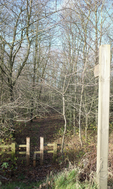 A Footpath Leaving The Barlby Bypass Habiloid Cc By Sa 2 0