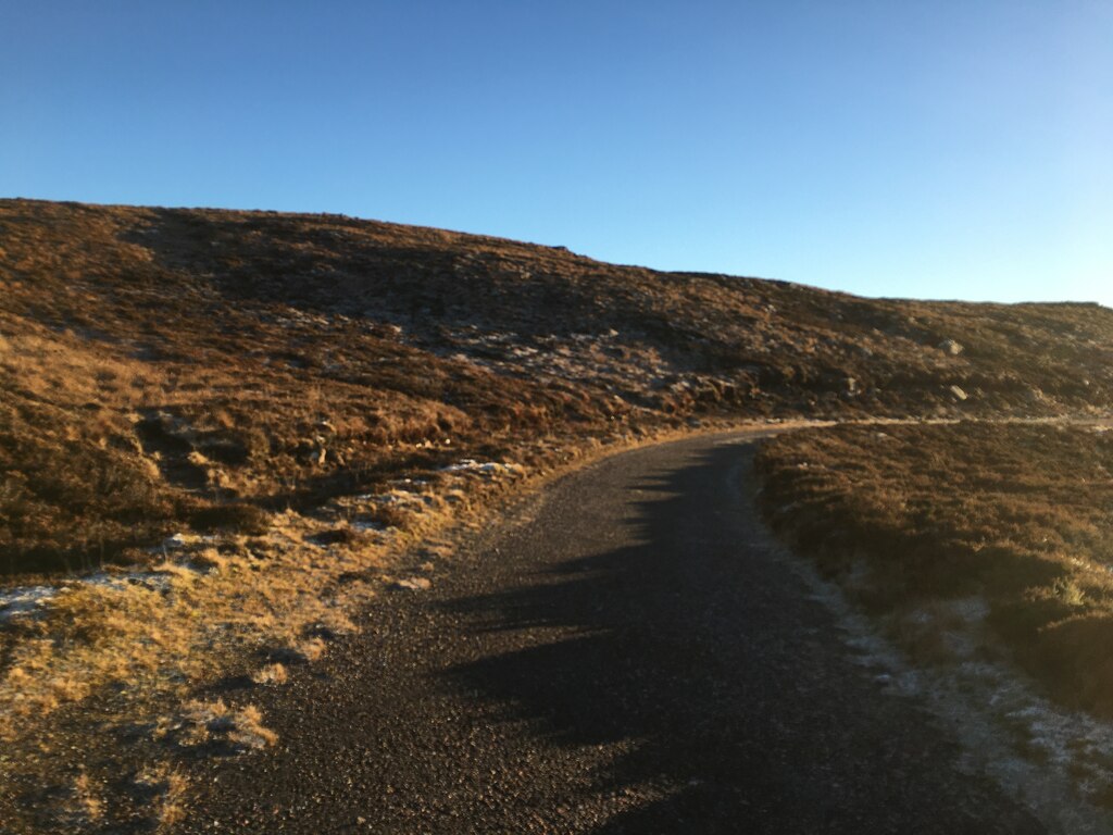 Track Towards Radio Station Above Steven Brown Cc By Sa