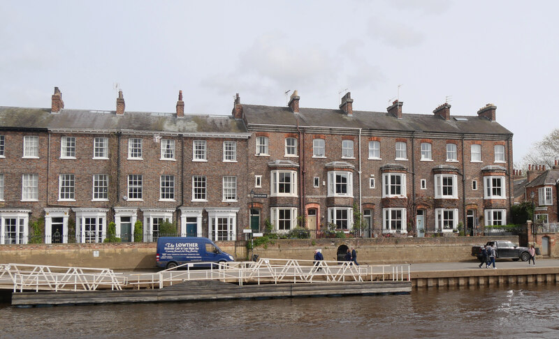 South Esplanade Seen From The Ouse York Habiloid Cc By Sa