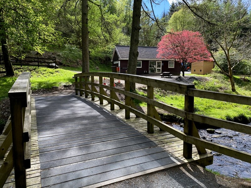 Footbridge Gortin Glens Forest Park Kenneth Allen Cc By Sa