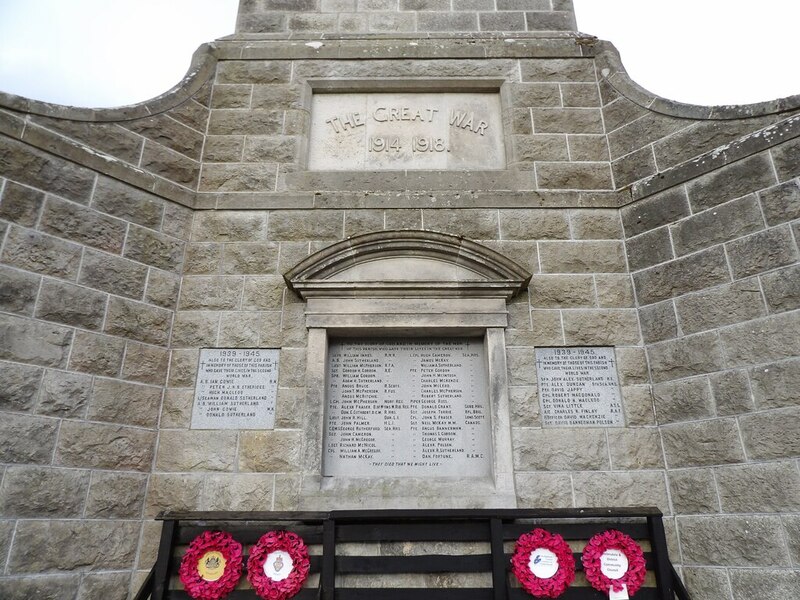 Helmsdale War Memorial David Bremner Cc By Sa Geograph Britain