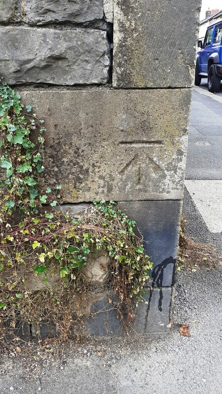 Benchmark On Wall Corner At Barker Roger Templeman Cc By Sa 2 0