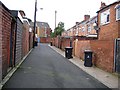 Alley at rear of Waldridge Road