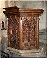 Pulpit in St Botolph & St John the Baptist, Croxton Kerrial