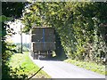 Farm traffic, Cholderton Road, near Grateley