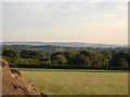 View of South Downs looking across the Waldron playing fields