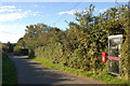 A telephone and post box near Dancing Green, Herefordshire