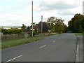 East along the old A303, north of Quarley