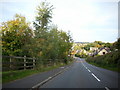 The road in to Newstead from Melrose.