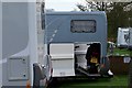 Hymer and a Bike, Marton Mere Holiday Village