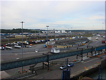 TM2332 : Harwich International Port facilities from Stena Britannica by Oxyman