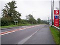 Turning into Crunwere Church Lane, Llanteg