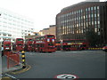 TQ3381 : Rear of Aldgate Bus Station by Basher Eyre