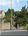 Footpath steps, New Hey  Road A640, Salendine Nook, Quarmby