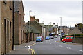 Prior Road, Forfar near its junction with William Street and Wyllie Street