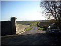 Minor road near Duns.