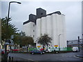 Silos at the junction of Briggate and Millroyd Street