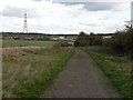 Bridleway towards West Wratting Valley Farm