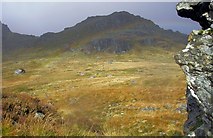 NN2705 : A Rainbow in Coire a' Bhalachain by Iain Lees