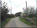 Approaching Cerrigdrudion Cottage