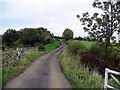NZ3443 : Lane to Hastings House farm by Roger Smith