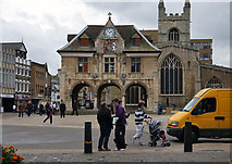TL1998 : Cathedral Square, Peterborough by Peter Church