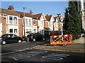 Roadworks at the junction of Oliver and Hunter Roads