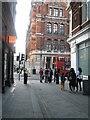 Looking from Devonshire Row into Bishopsgate