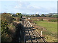 The Newcastle-Carlisle railway line near Dilston