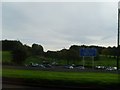 Cars parked at Cowglen Golf Club